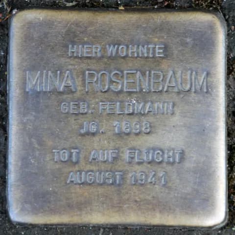 Mina Rosenbaum geb. Feldmann