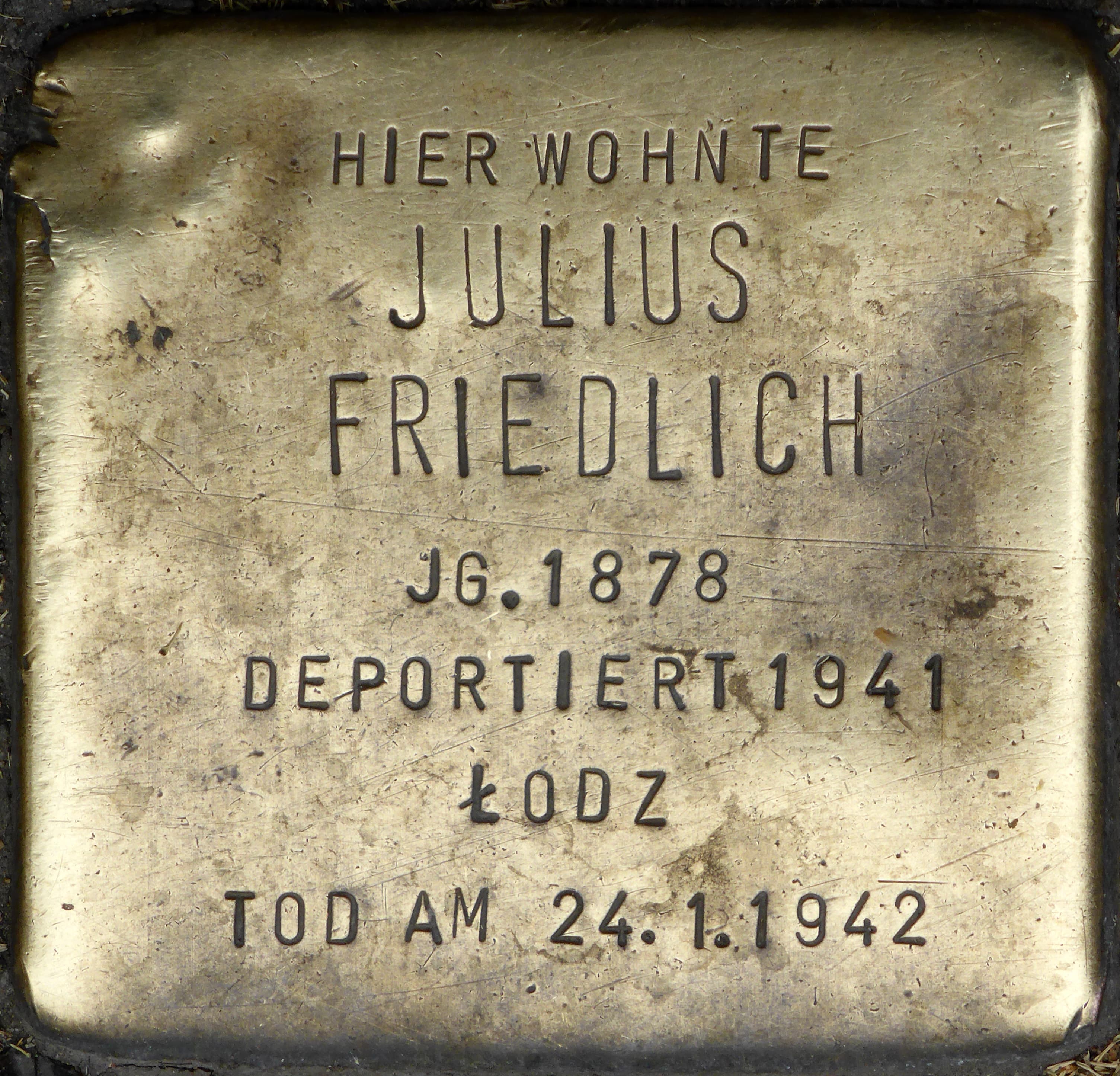 Julius Friedlich