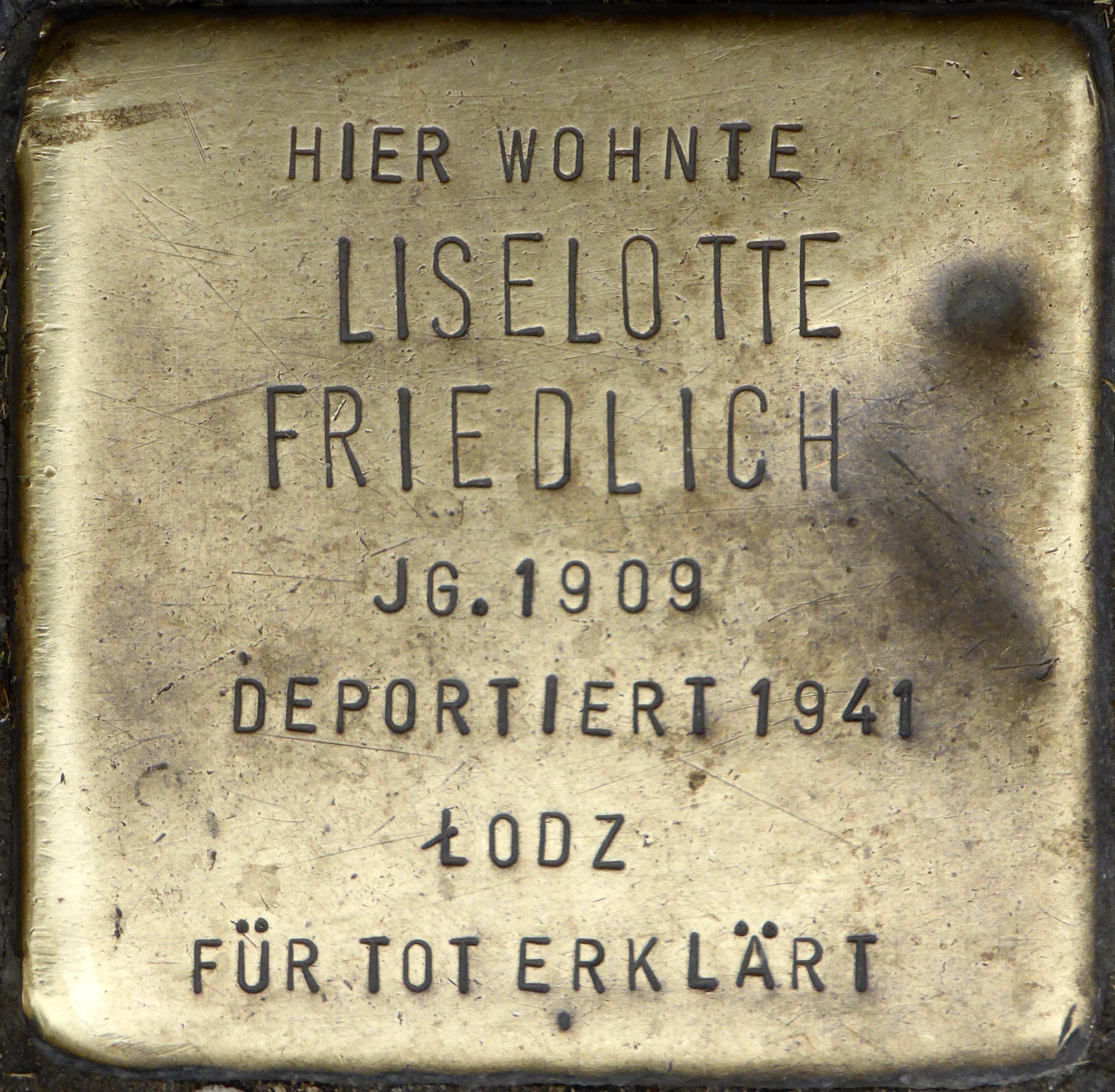 Liselotte Friedlich