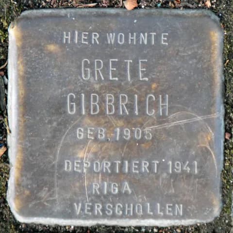 Grete Gibbrich geb. Meyer