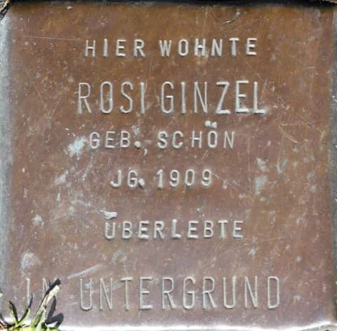 Rosi Ginzel geb. Schön