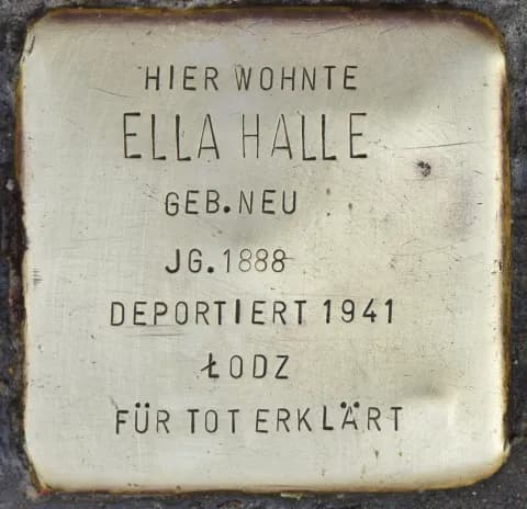 Ella Halle geb. Neu