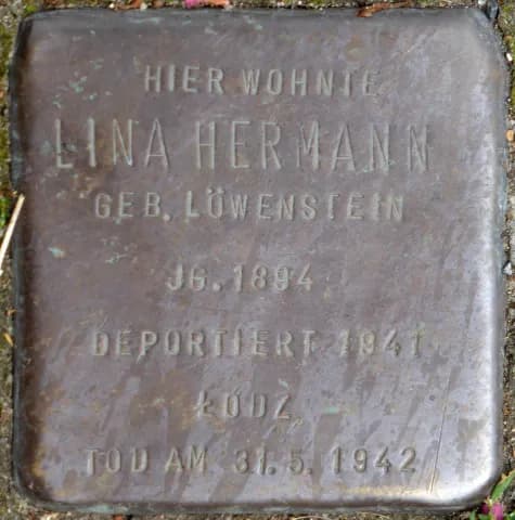 Lina Hermann geb. Löwenstein