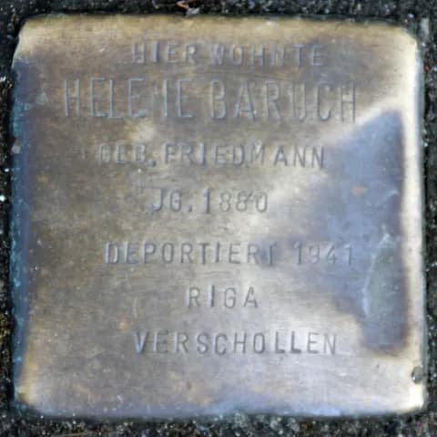 Helene Baruch geb. Friedemann