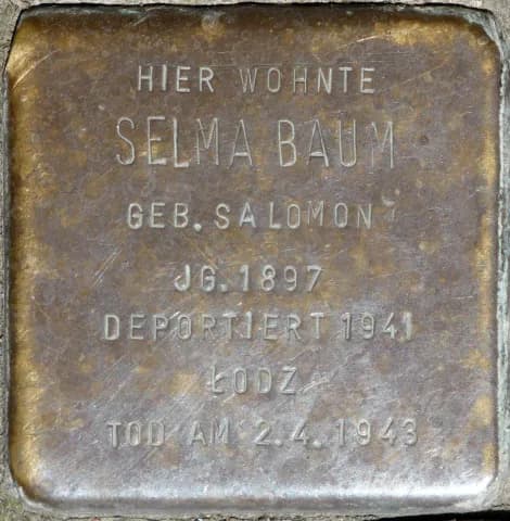 Selma Baum geb. Salomon