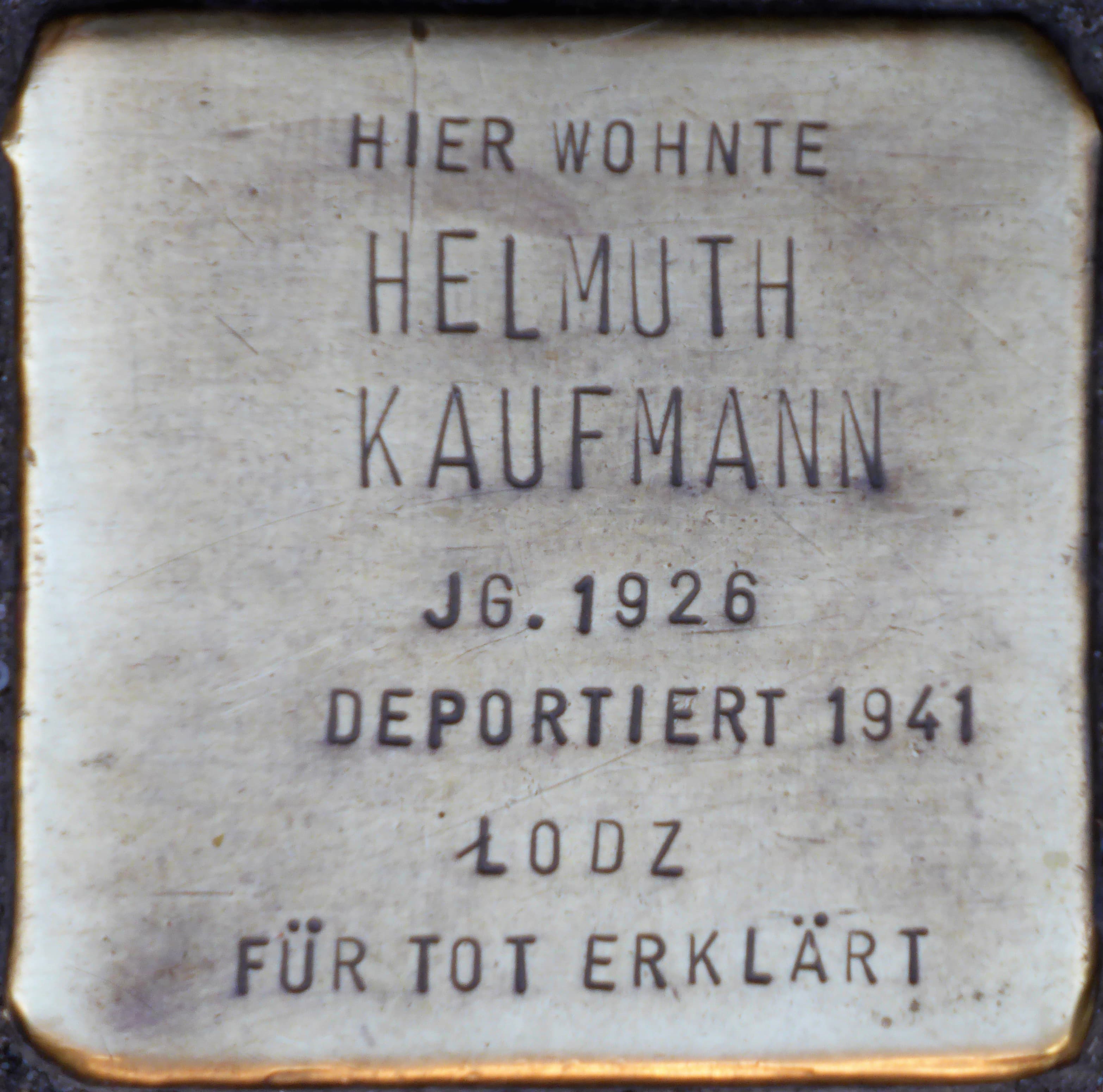 Helmuth Kaufmann