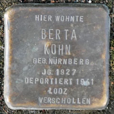 Berta Kohn geb. Nürnberg