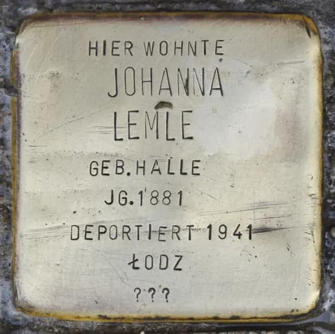 Johanna Lemle geb. Halle