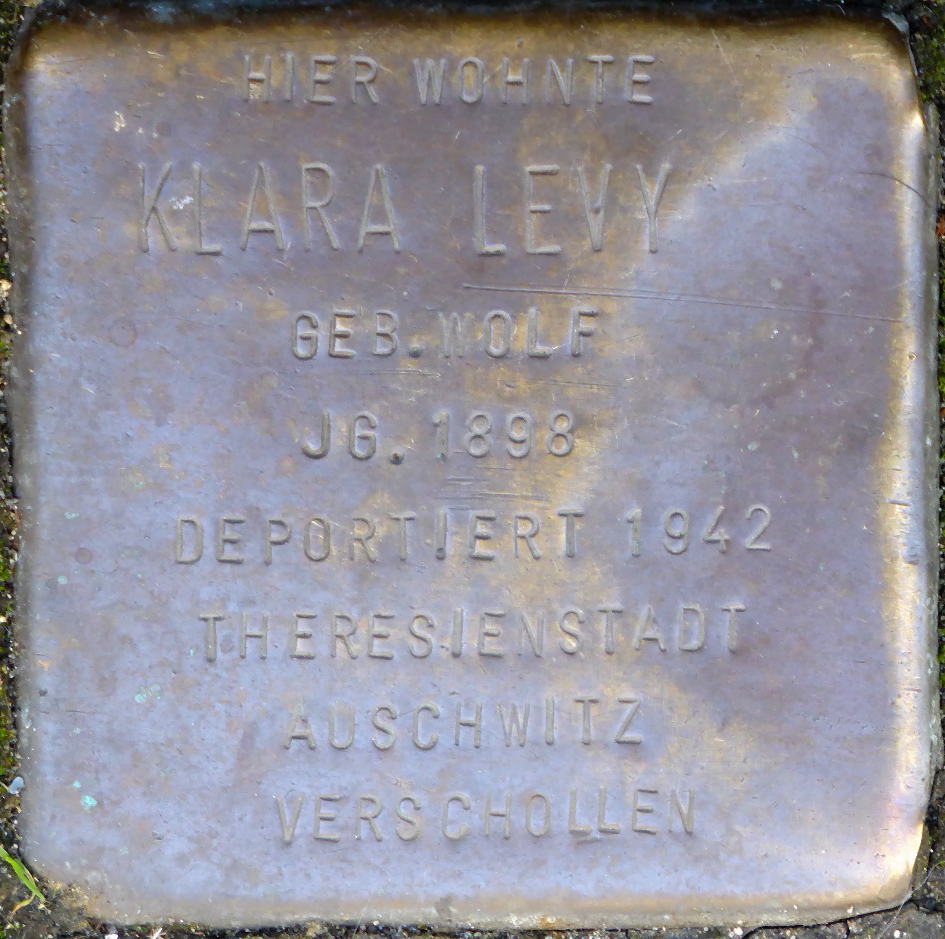 Klara Levy geb. Wolf