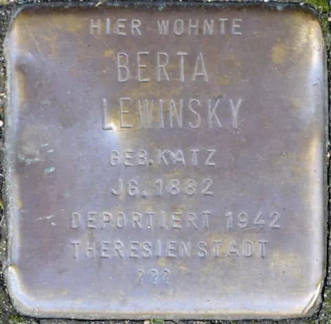 Berta Lewinsky geb. Katz
