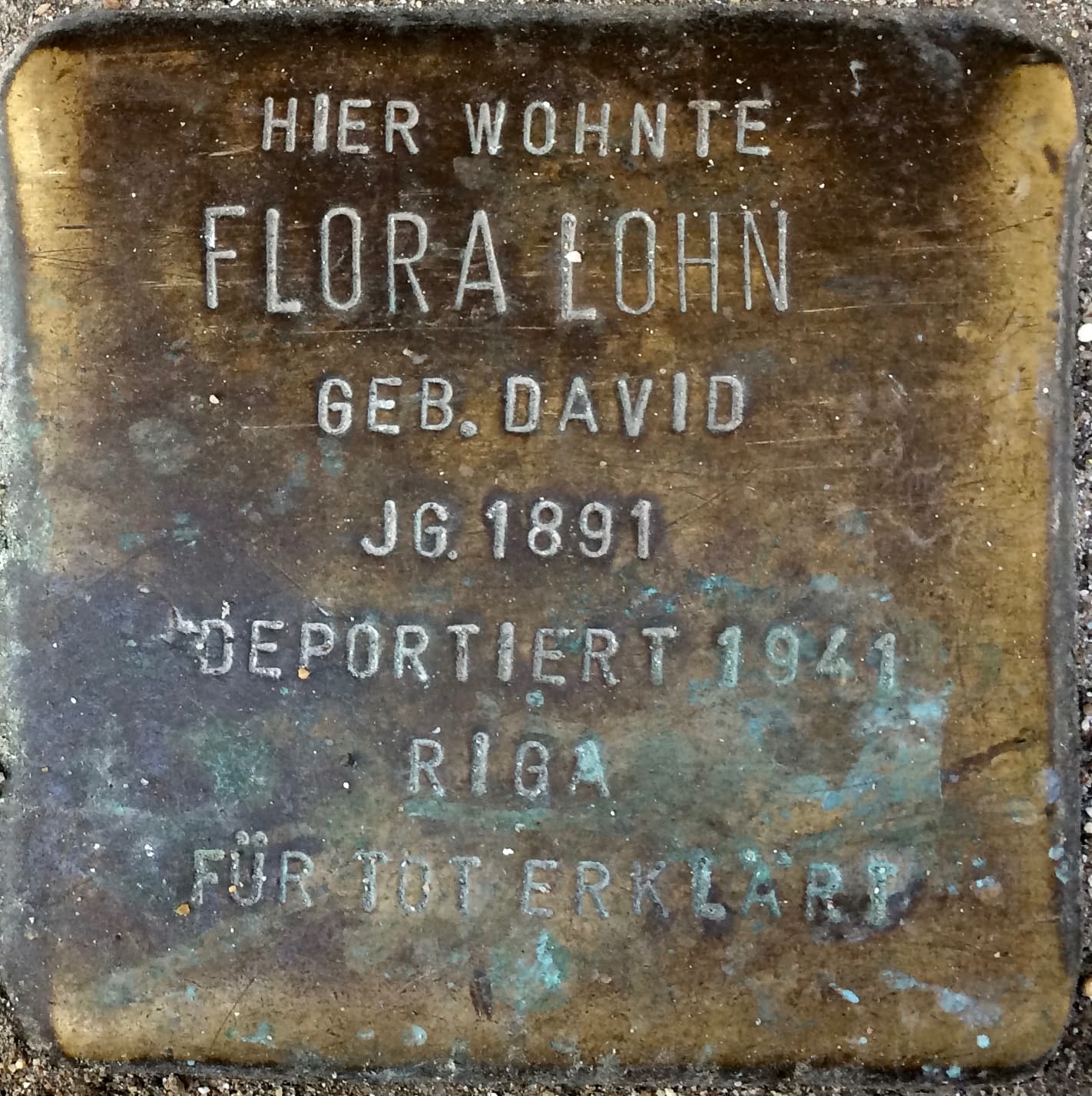 Flora Lohn geb. David