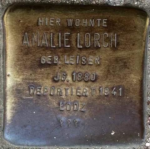 Amalia Lorch geb. Leiser