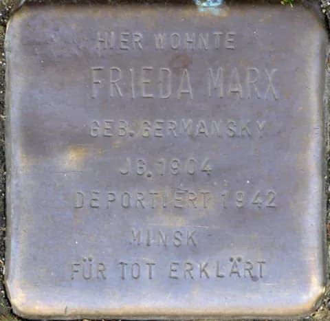Frieda Marx geb. Germansky