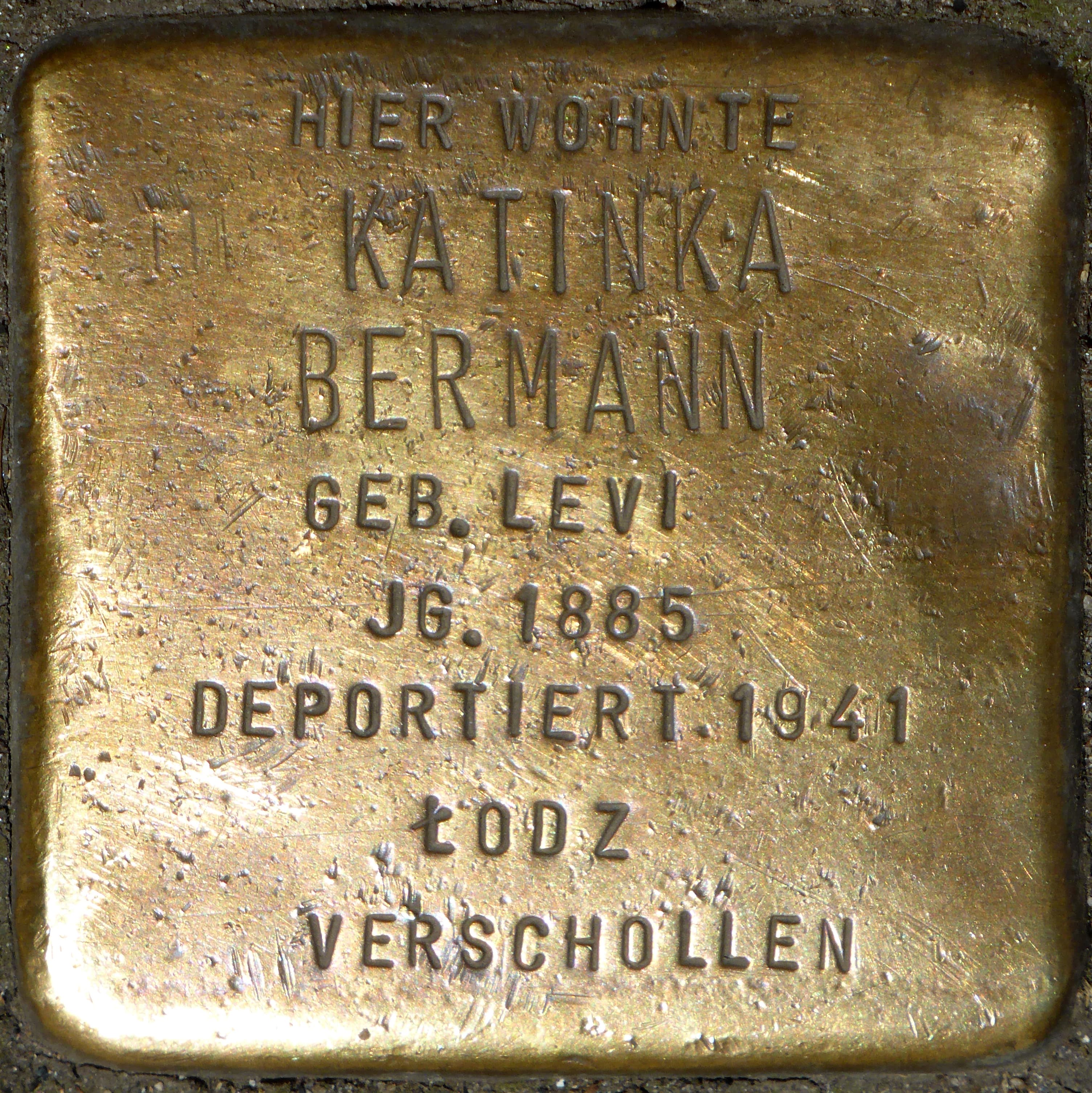 Katinka Bermann geb. Levi
