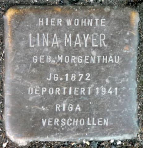 Lina Mayer geb. Morgenthau