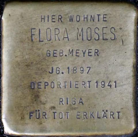 Flora Moses geb. Meyer