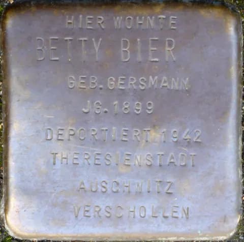 Betty Bier geb. Gersmann