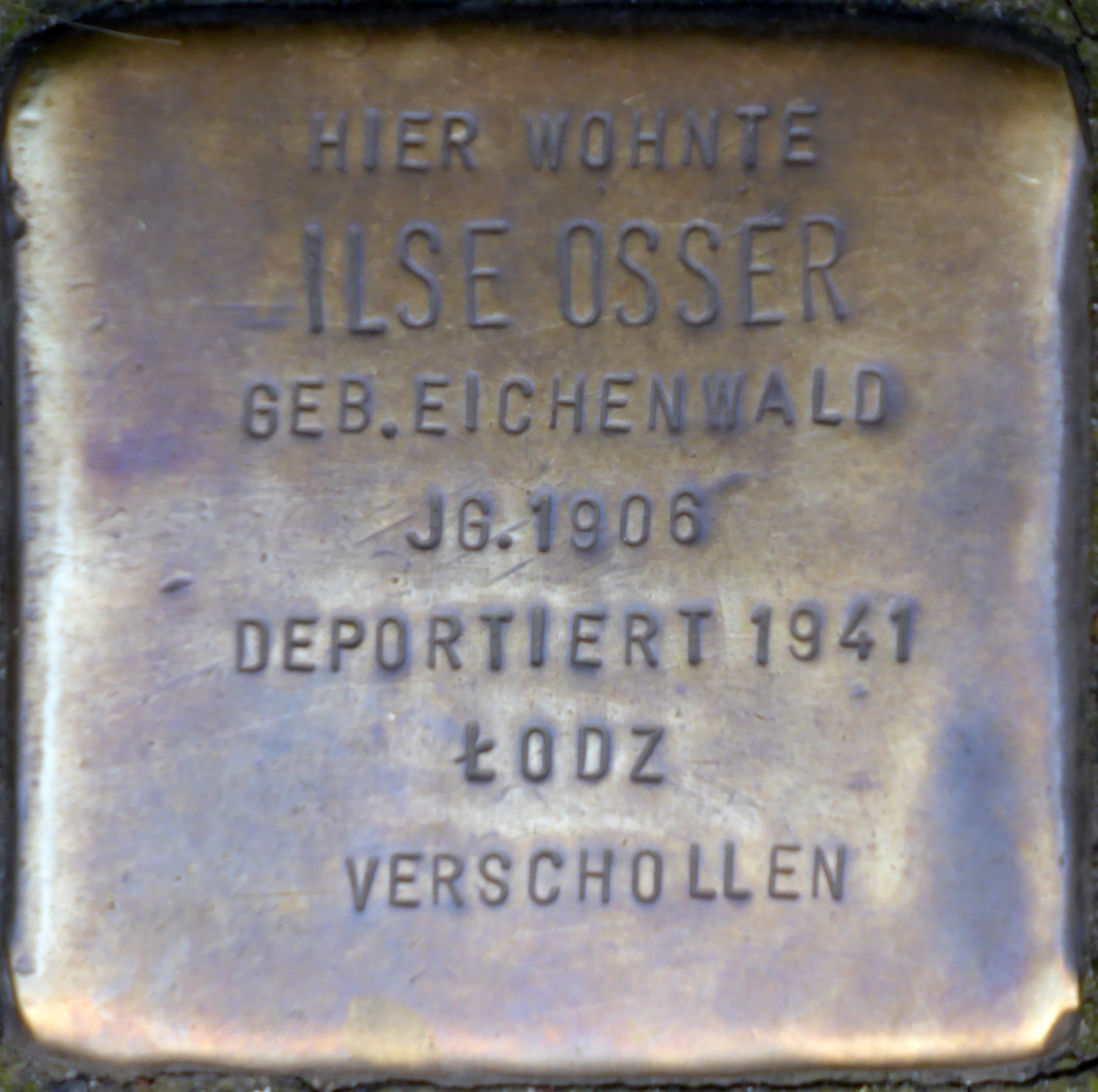 Ilse Osser geb. Eichenwald