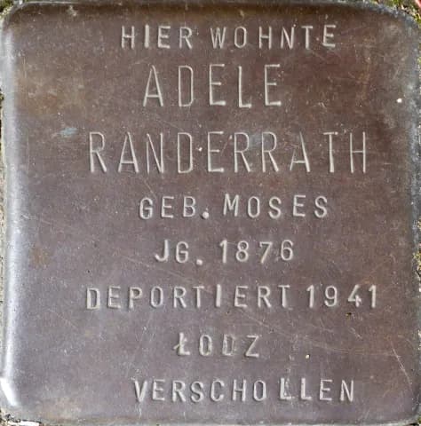 Adele Randerrath geb. Moses