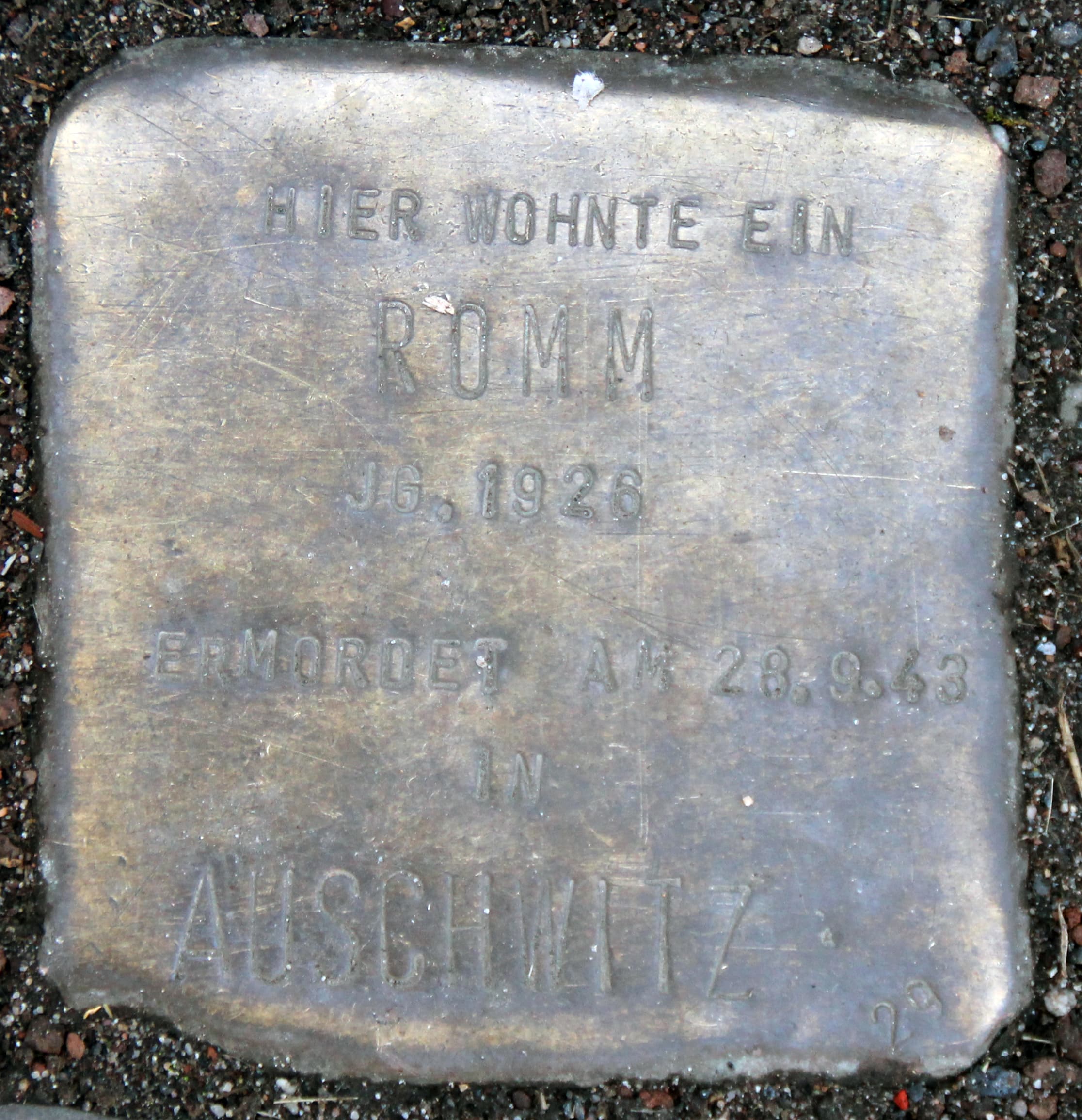 Romm Jg. 1926