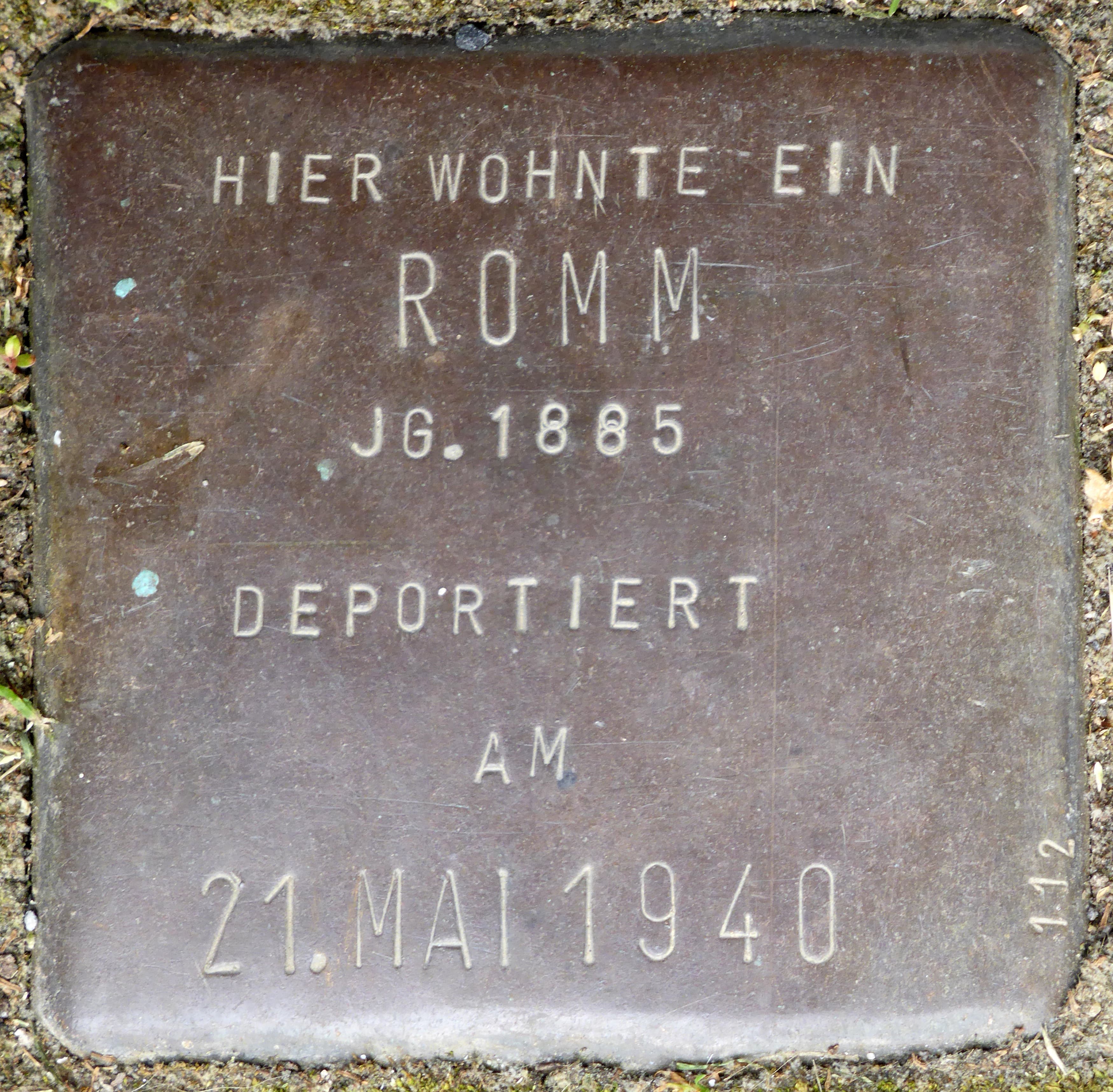 Romm Jg.1885