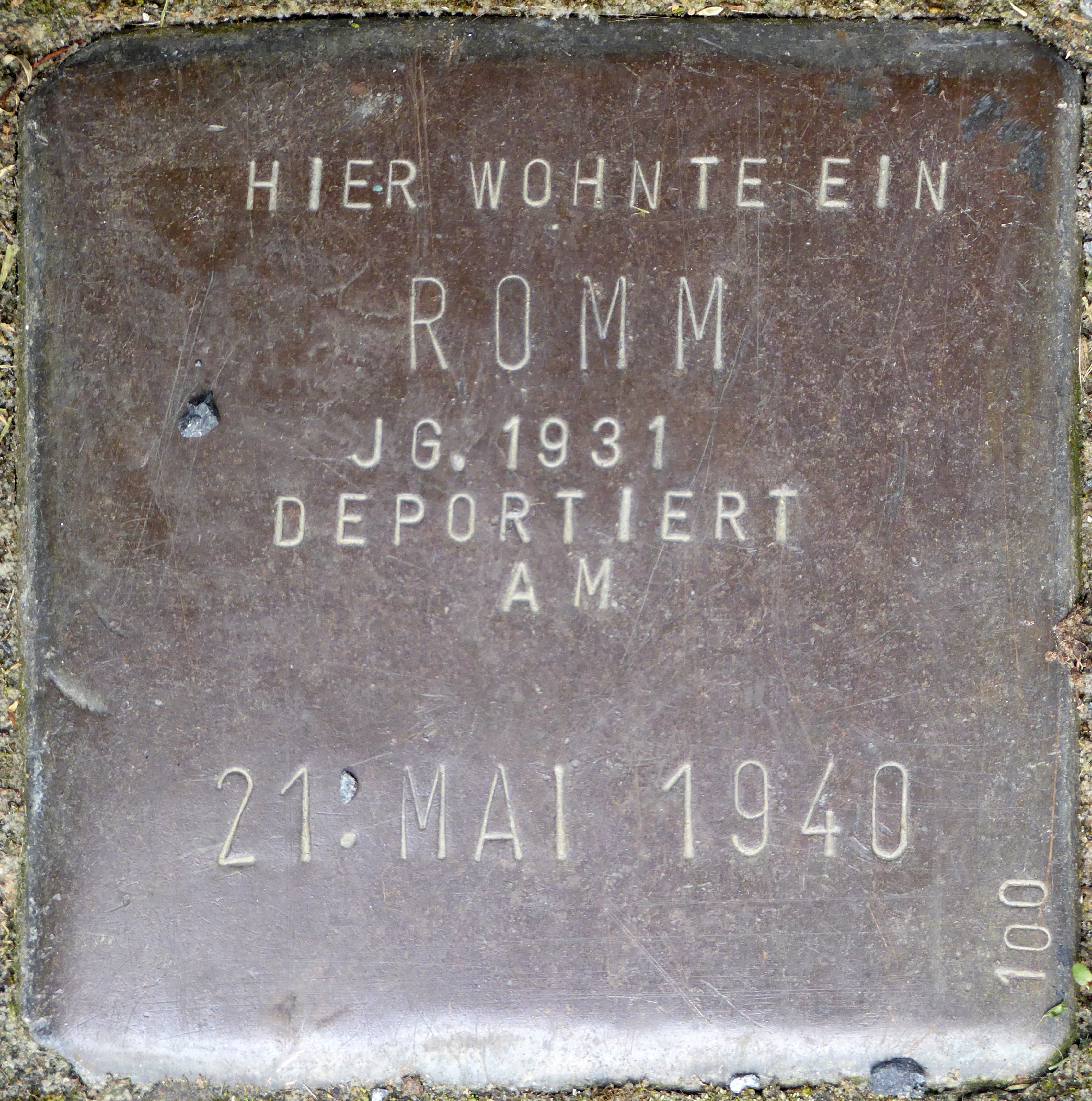 Romm Jg. 1931