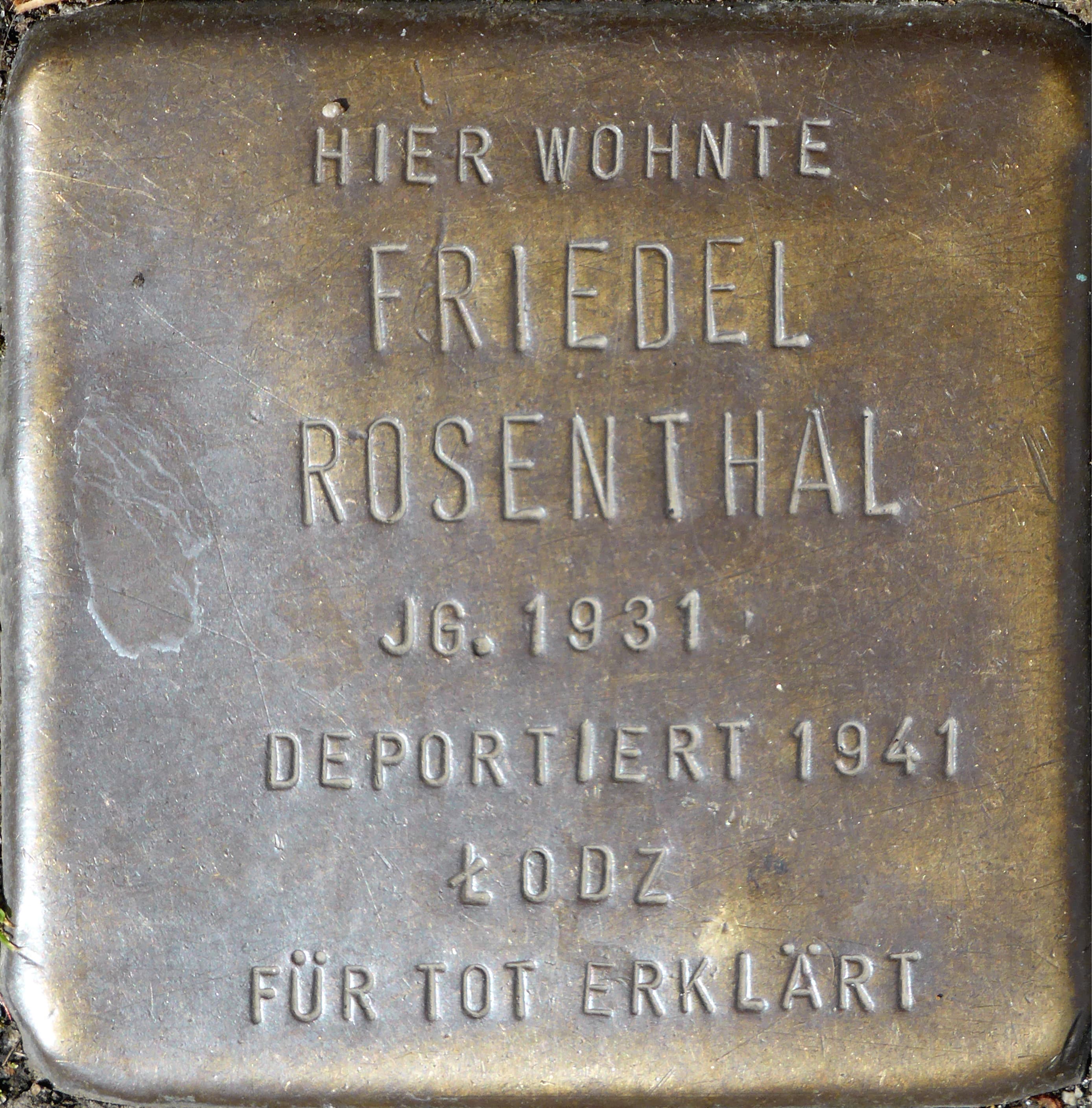 Friedel Rosenthal
