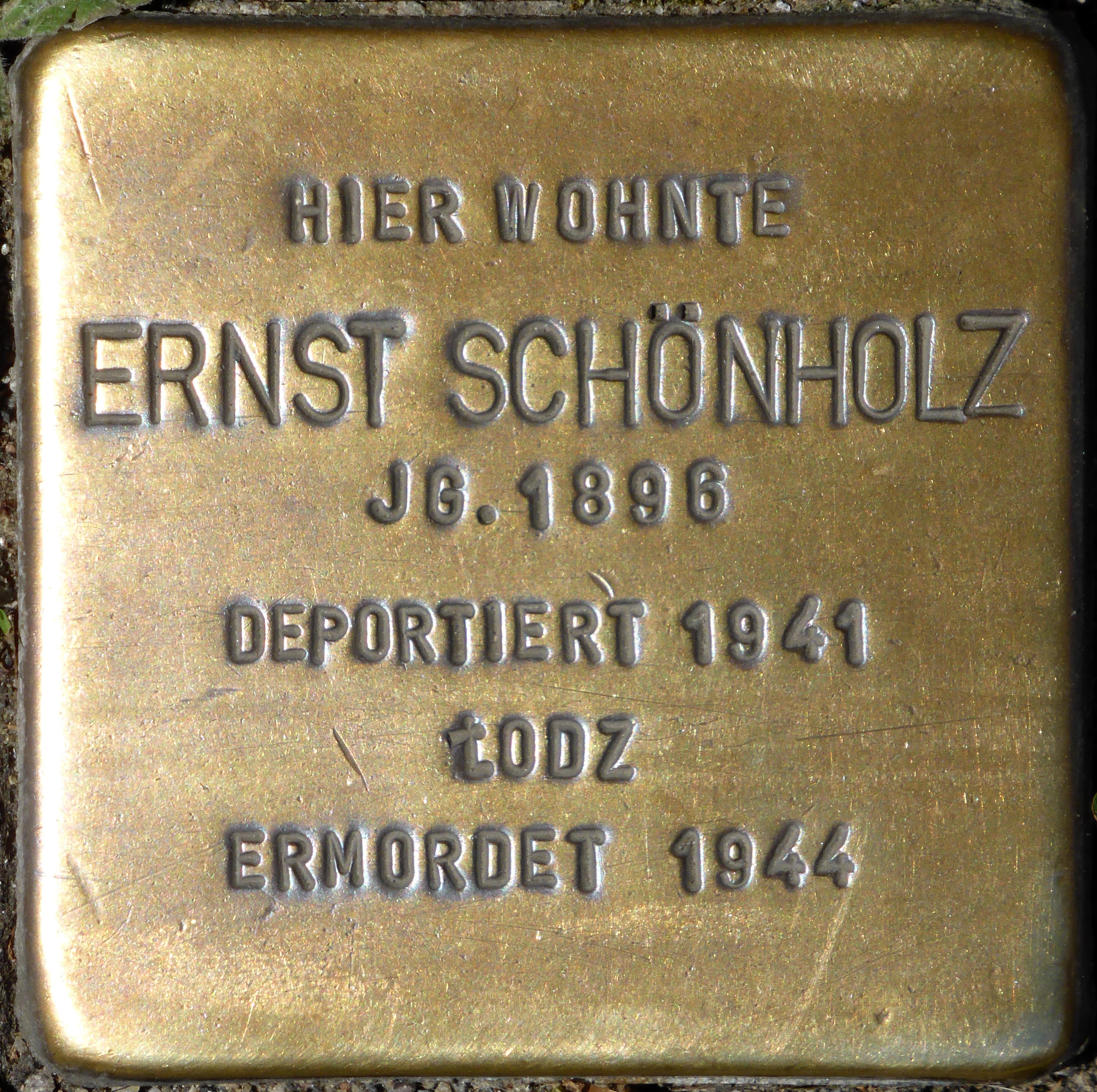 Ernst Schönholz
