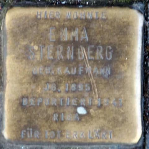 Emma Sternberg geb. Kaufmann