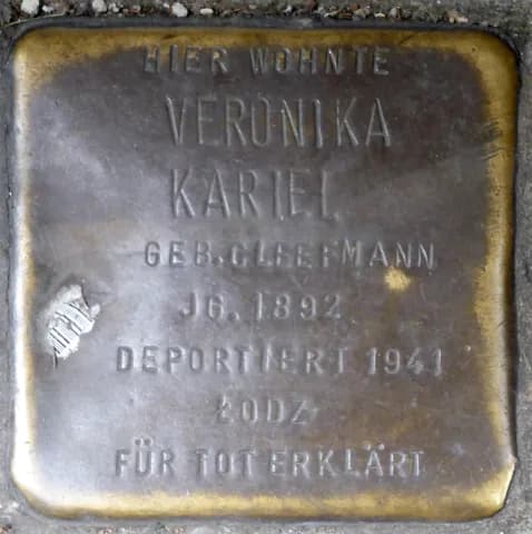 Veronika Kariel geb. Cleffmann