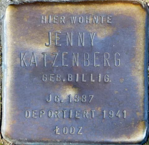Jenny Katzenberg geb. Billig