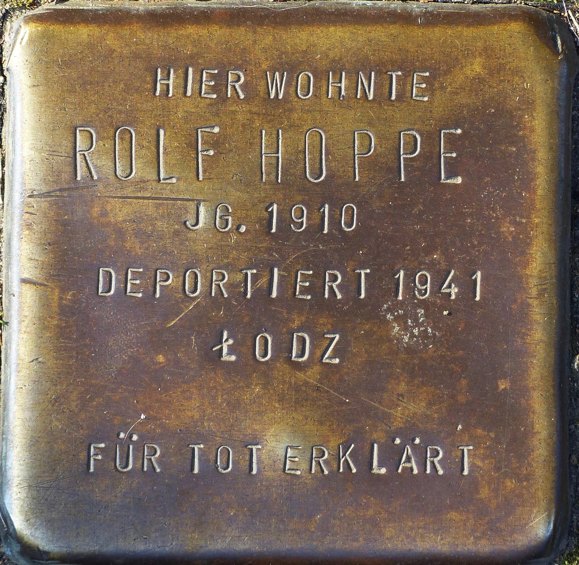 Rolf Hoppe