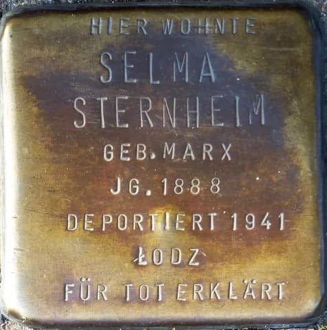 Selma Sternheim geb. Marx