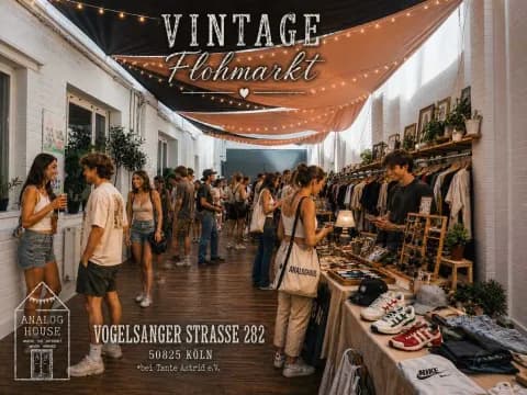 Vintage Flohmarkt in Ehrenfeld