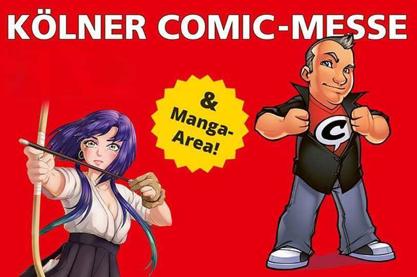 COMIC MESSE KÖLN MIT MANGA AREA STADTHALLE KOELN MUELHEIM 07-11-2026