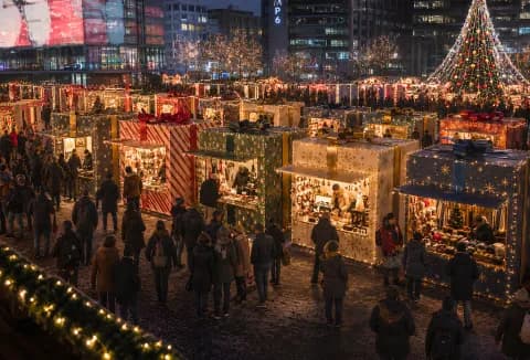 Santas Weihnachtsmarkt im MediaPark