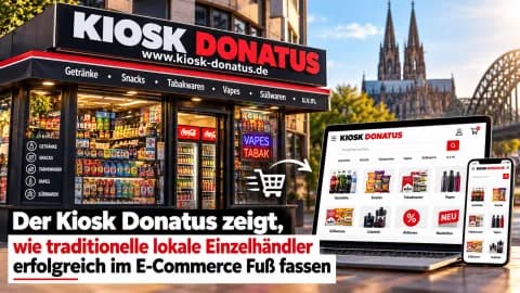 Vom Laden zum Online-Shop: Wie Kiosk Donatus die Digitalisierung meisterte